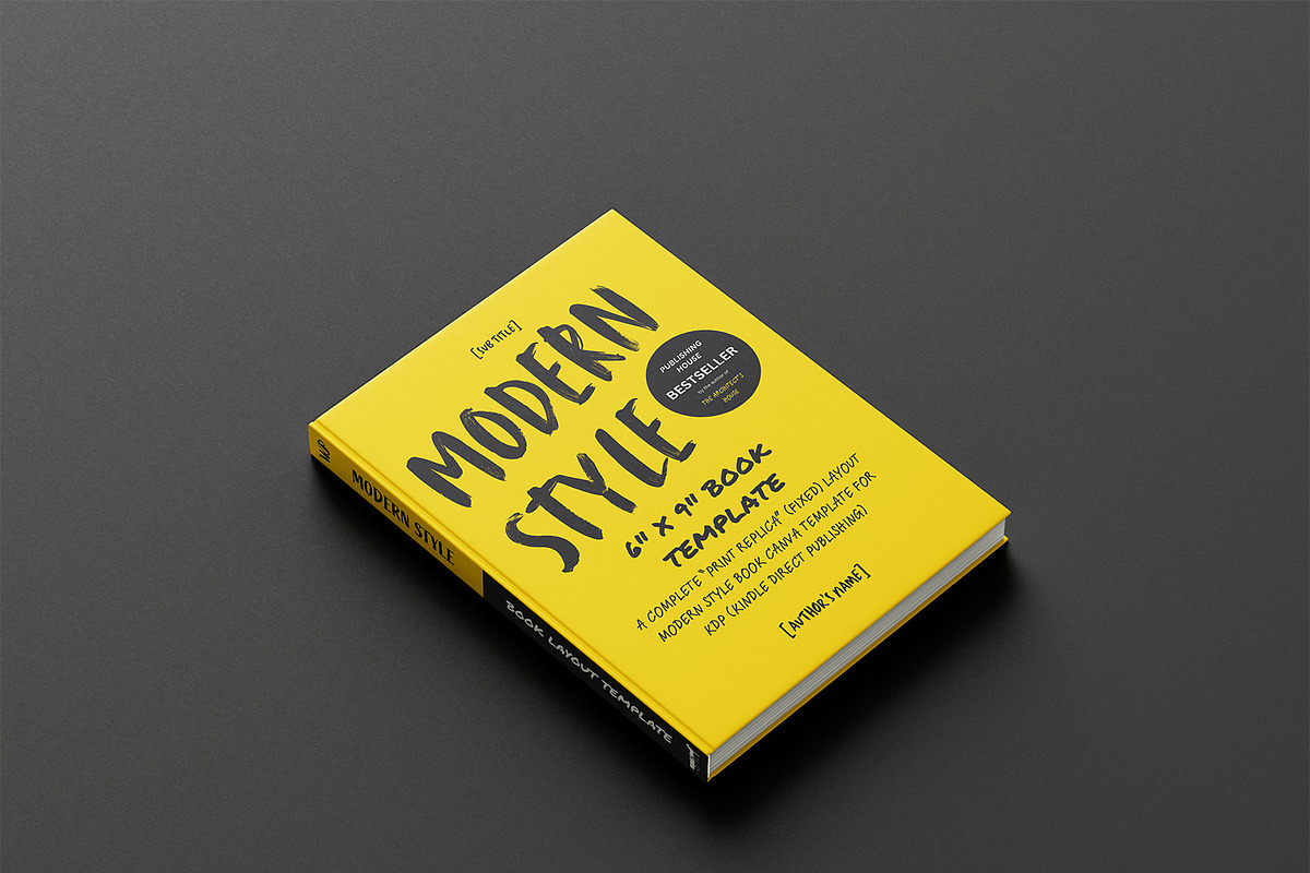 Modern Style Book Template
