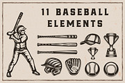 Baseball Bundle, a Branding & Logo Template by AkimD (Thumbnail 5 of 8)
