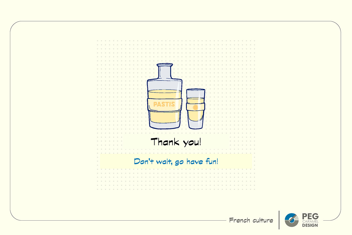Pastis French Culture Illustrations, a Food Illustration by Peg Design (Photo 6 of 6)