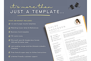 Word resume & cover letter template, a Resume Template by Climbwithelevator (Thumbnail 5 of 6)