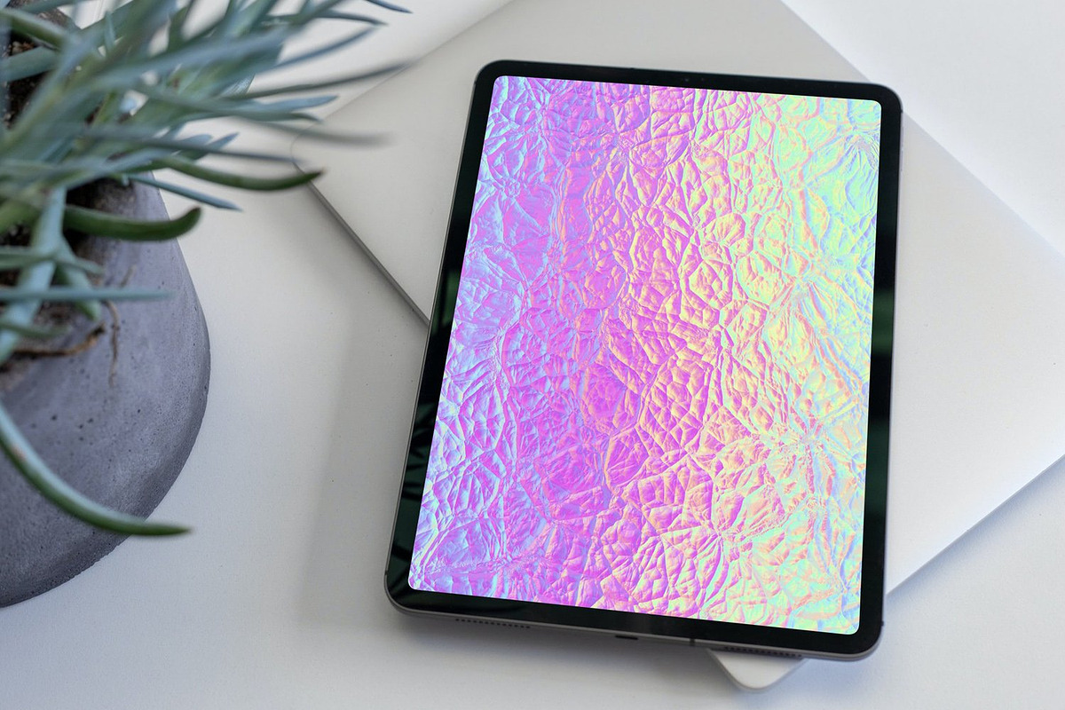 Unicorn Holographic Glass Textures, a Background Graphic by Kseniya-Omega (Photo 3 of 6)