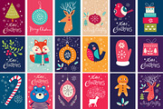 BEST CHRISTMAS BUNDLE 16 PRODUCTS, an Animal Illustration by MoleskoStudio (Thumbnail 55 of 56)