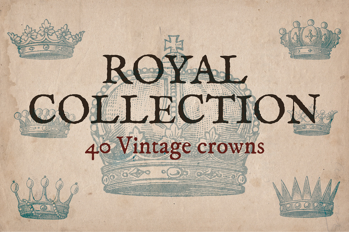 Royal Collection, an Object Illustration by Mr Vintage (Photo 1 of 4)