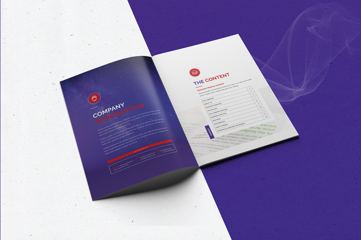Company Profile, a Brochure Template by WOWPro (Photo 3 of 9)