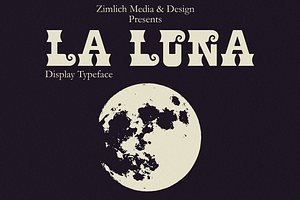 La Luna - Display Typeface