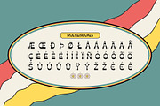Richsand | Retro Psychedelic Font, a Sans Serif Font by Tiptop Graphic (Thumbnail 5 of 9)