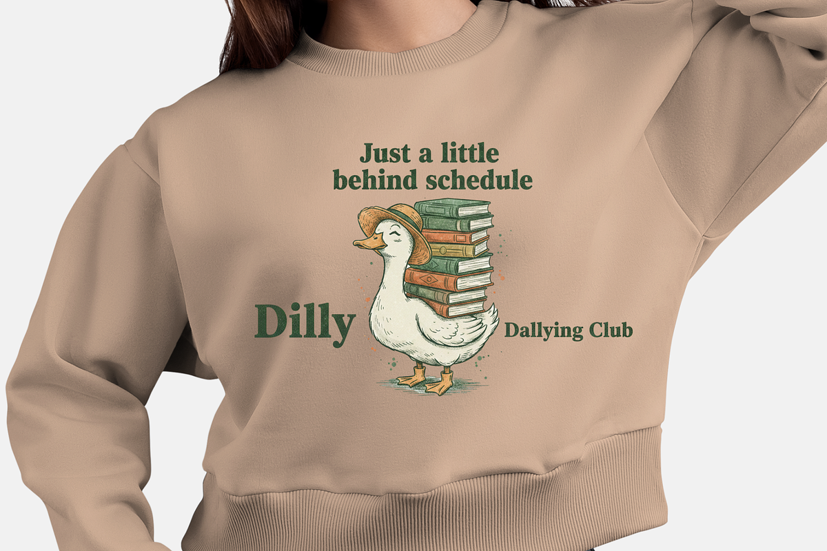 I Was Dilly Dallying Goose, a Graphic by Vector Portal (Photo 1 of 5)
