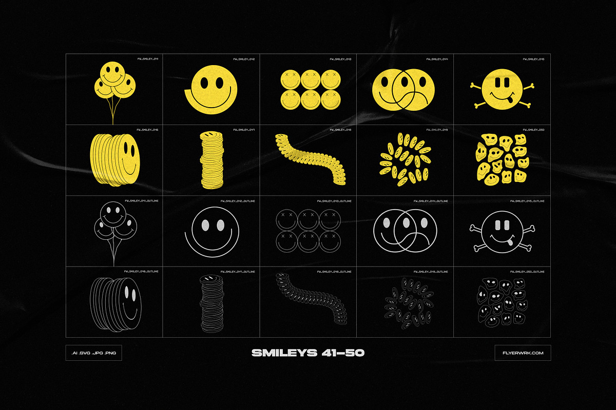 Acid Shapes, an Object Graphic by FLYERWRK (Photo 16 of 23)