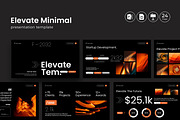 Elevate Minimal Template, a Presentation Template by Soraclod (Thumbnail 1 of 9)