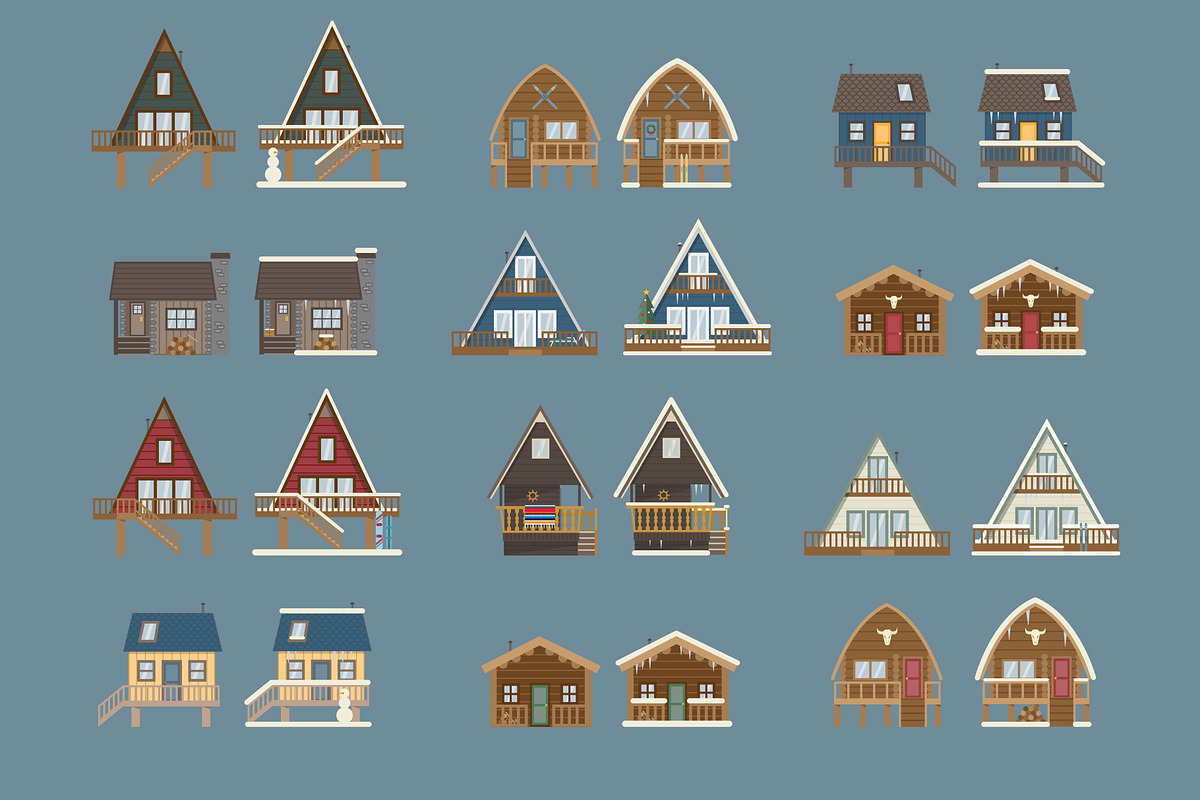 Cabin Life Icon Collection, an Icon by GraphicsByKassy (Photo 2 of 11)