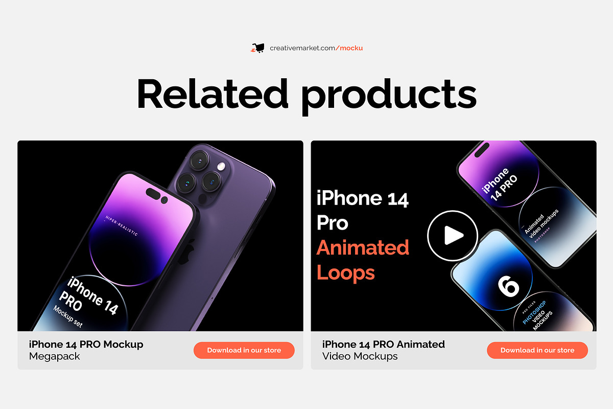 Iphone 14 Pro - Transparent Cases, an iPhone Mockup by Mocku (Photo 15 of 16)