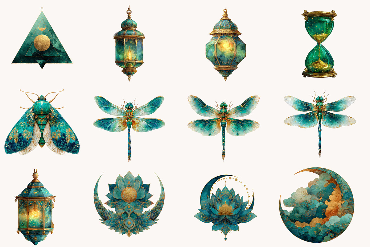 Emerald Celestial Collection, an Illustration by Designworld (Photo 5 of 10)