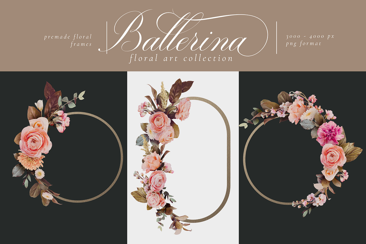 Ballerina Floral Art Collection, an Object Graphic by Eclectic Anthology (Photo 15 of 17)