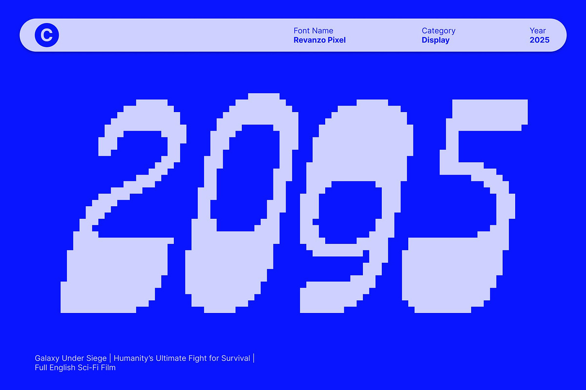 Revanzo Pixel, a Sans Serif Font by Craft Supply Co. (Photo 4 of 8)