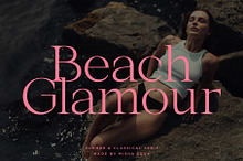 Beach Glamour - Summer Serif
