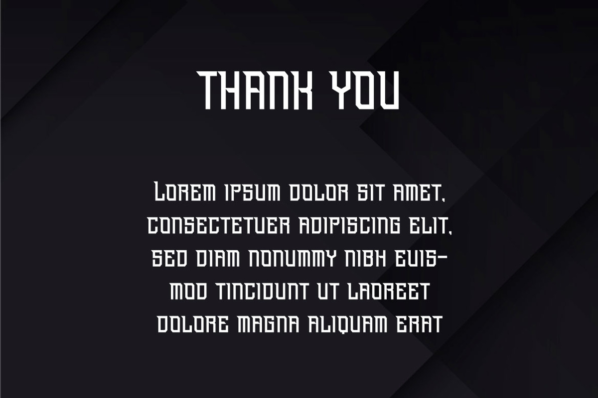Heroshima - Modern Display Font, a Font by Mightyfire (Photo 3 of 3)