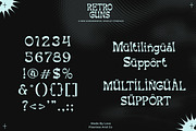 Retro Guns - Display Font Type, a Serif Font by Flawless And Co (Thumbnail 10 of 10)