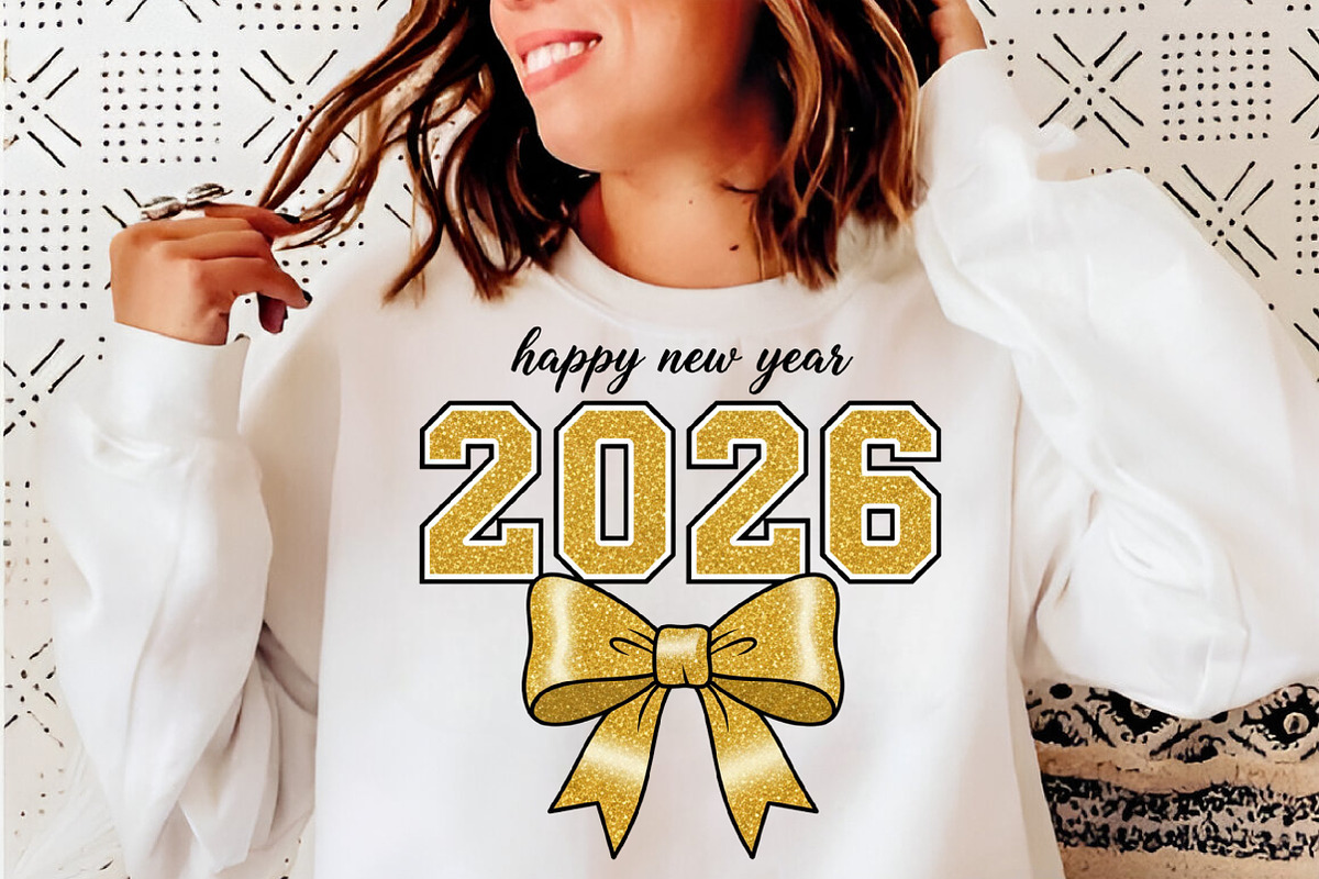 Happy New Year Glitter Coquette PNG, an Illustration by SinaCreation (Photo 8 of 10)