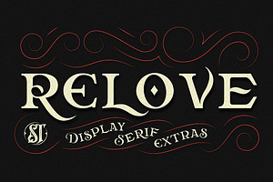 Relove Typeface Extras