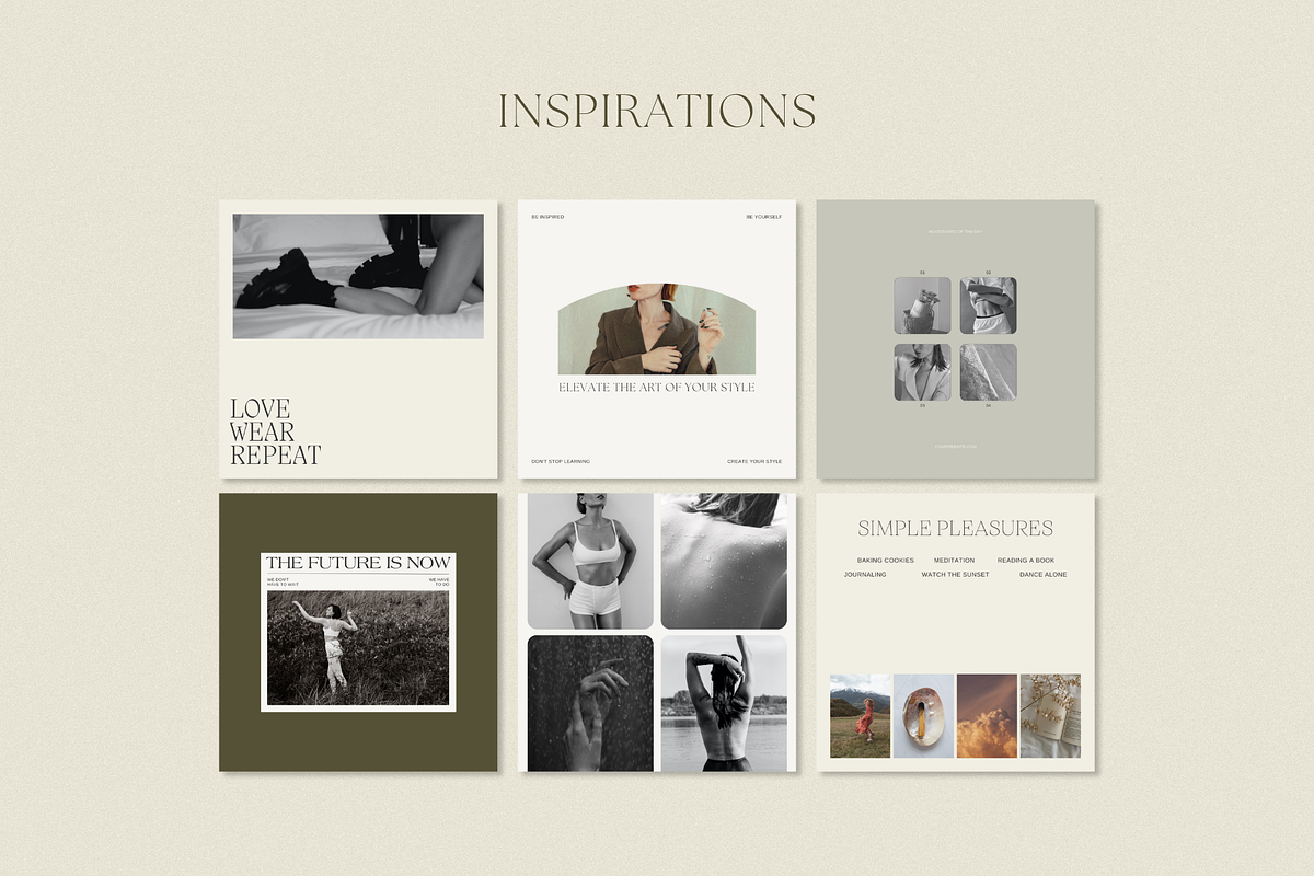 CANVA Editorial Instagram Templates, a Social Media Template by Oksafox (Photo 14 of 16)