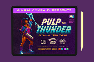 Pulp & Thunder Dry Kit (Procreate)
