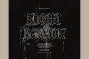 Qindret | Blackletter Typeface, a Blackletter Font by Denustudios (Thumbnail 7 of 12)