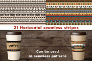 Tribal ethnic seamless patterns, a Pattern Graphic by Live line (Thumbnail 2 of 5)