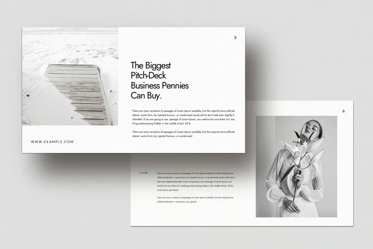 Pitch Deck Presentation Template, a Presentation Template by Fit-tee (Photo 9 of 9)