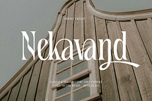 Nekavand Condensed Serif
