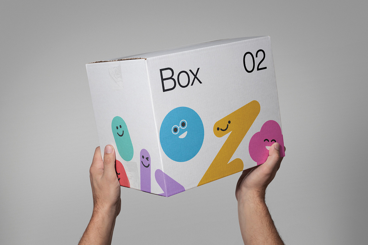 Packaging Box 02 Mockup, a Packaging Mockup by mockstar (Photo 9 of 10)