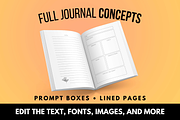 38 KDP Journal Template Bundle, a Magazine Template by Self Publishing Magic (Thumbnail 2 of 4)