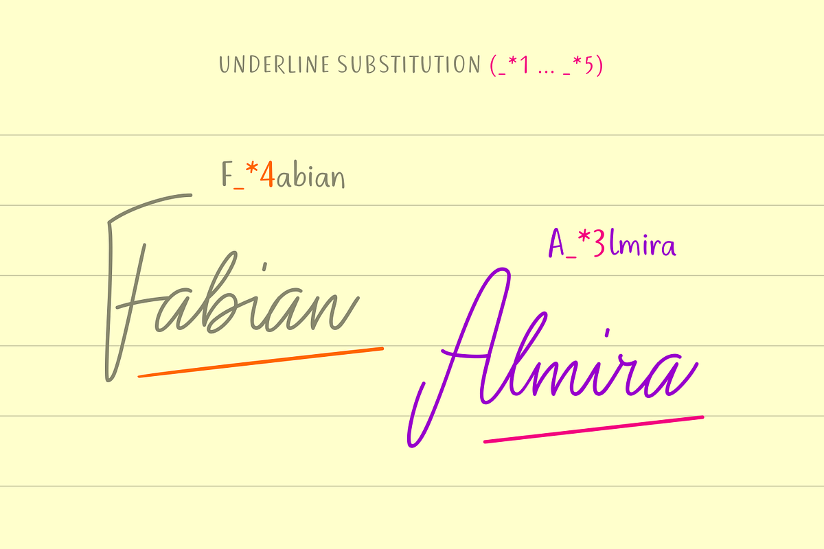 Bampton - Signature Type preview 2