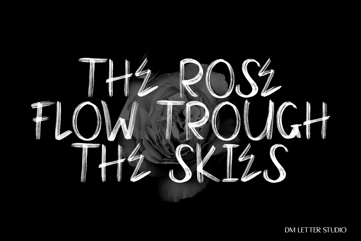 Broken Ink, a Handwritten Font by Dm Studio (Photo 5 of 9)