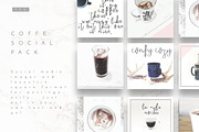 Coffee Social Pack- -60% OFF!, a Templates & Theme by Aloha Philly (Thumbnail 5 of 5)