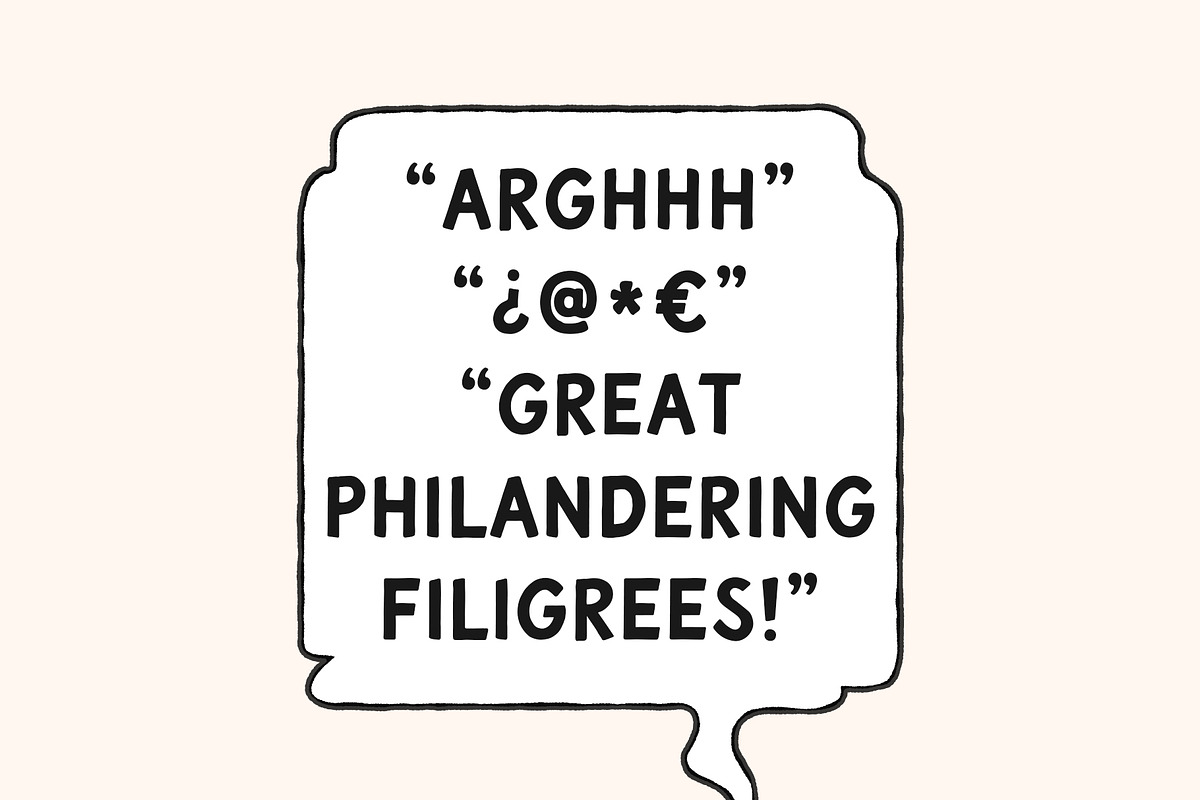 Homage | Hand Drawn Font, a Sans Serif Font by Off The Rack © (Photo 4 of 6)