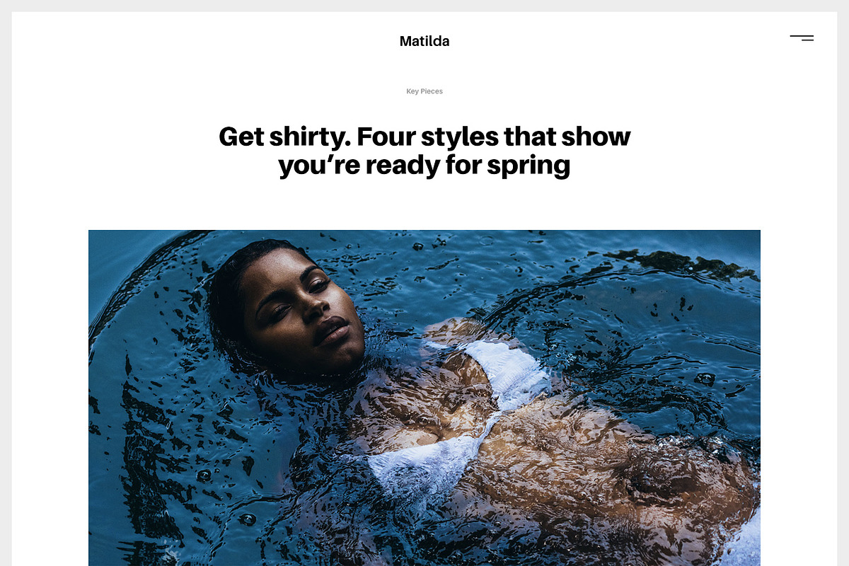 MATILDA. UI Kit for Photoshop, an UI Kit Template by fouroom.co