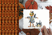 Happy Halloween watercolor clipart, an Illustration by Artmanata (Thumbnail 15 of 22)