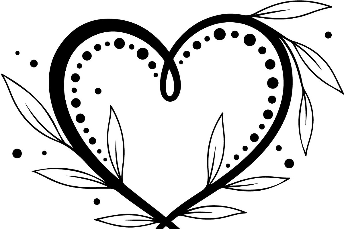 Decorative Heart Silhouette Bundle, an Illustration by Designs_River (Photo 13 of 45)