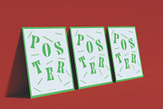 Posters Mockup, an Advertising Mockup by skybluecreative (Thumbnail 1 of 3)