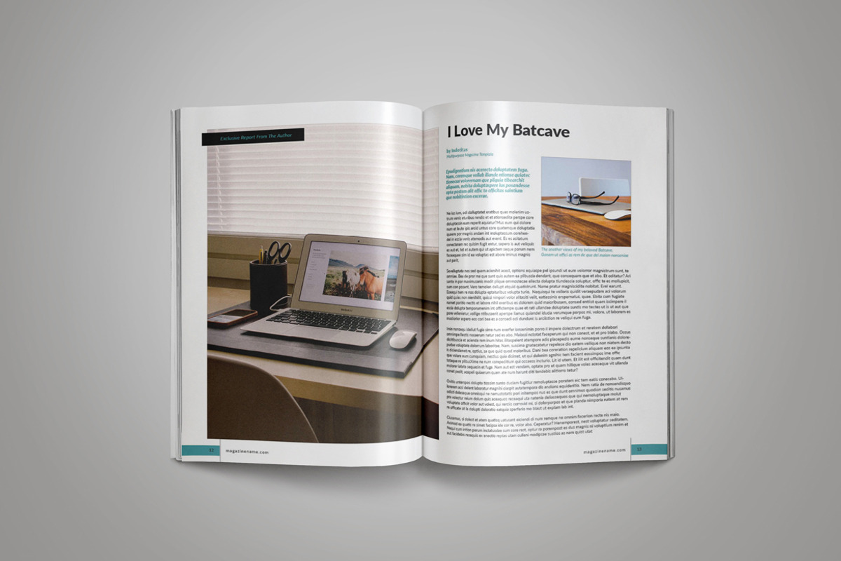 MG Magazine Template, a Magazine Template by Indotitas (Photo 6 of 10)