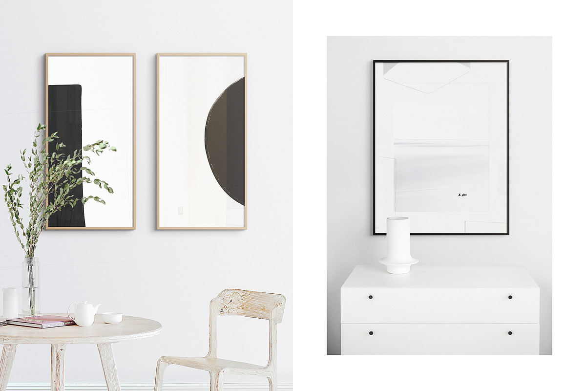 Minimal Frame Mockup Template Bundle, a Product Mockup by FoundImages (Photo 19 of 27)