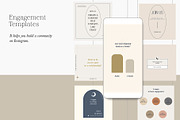 100+ Amethyst Boho Instagram Canva, a Social Media Template by IsikChic (Thumbnail 3 of 10)