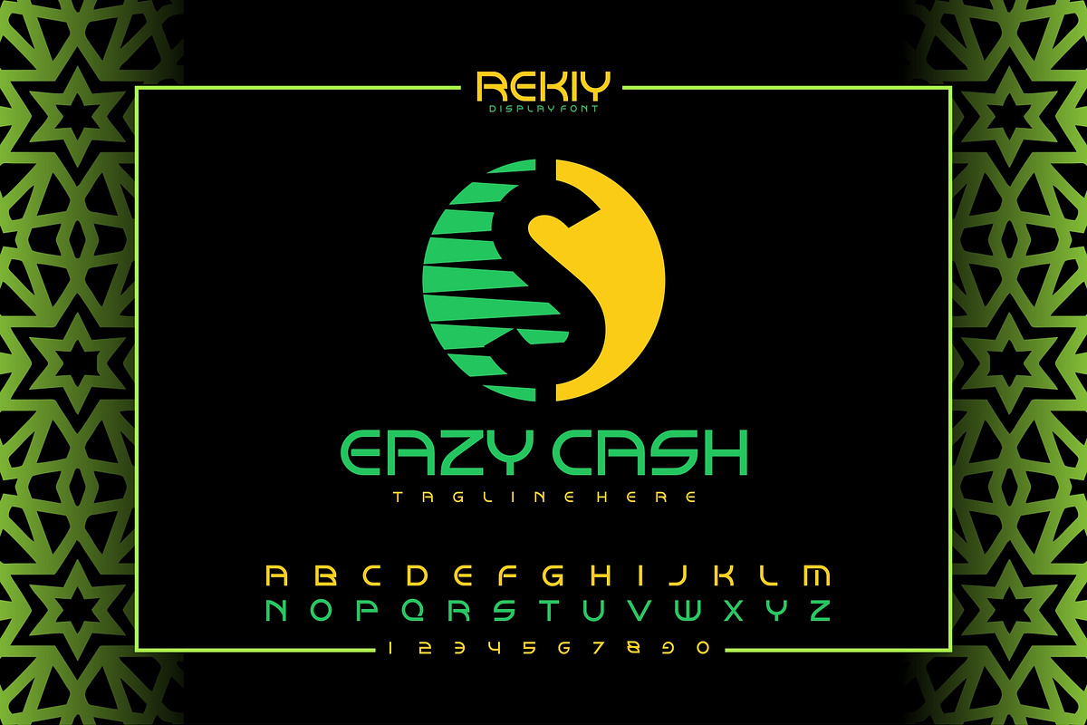 REKIY DISPLAY, a Sans Serif Font by herulogo (Photo 4 of 5)