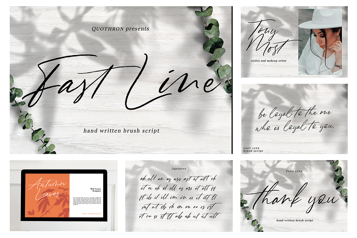 Fresh Style Script Font Bundle, a Script Font by Quothron (Photo 11 of 21)