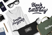 Claytonia Bold Script, a Script Font by Letterhend Studio (Thumbnail 6 of 8)