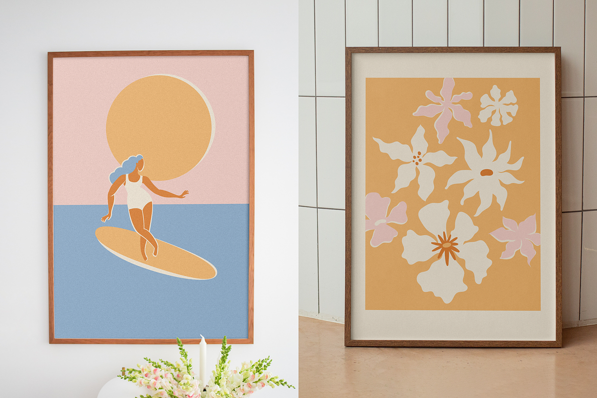 Summer vibes, vector elements, a Graphic by venimo (Photo 3 of 10)