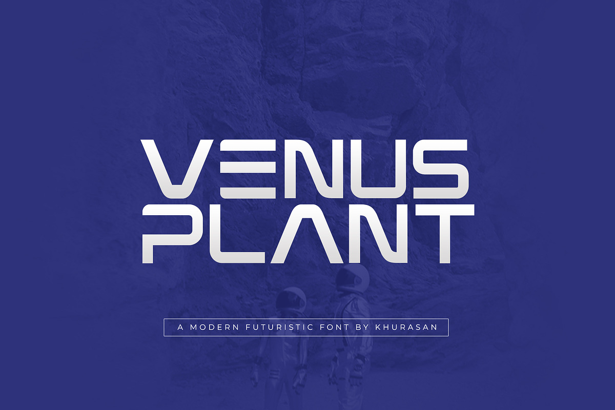 Venus Plant, a Sans Serif Font by khurasan (Photo 1 of 5)