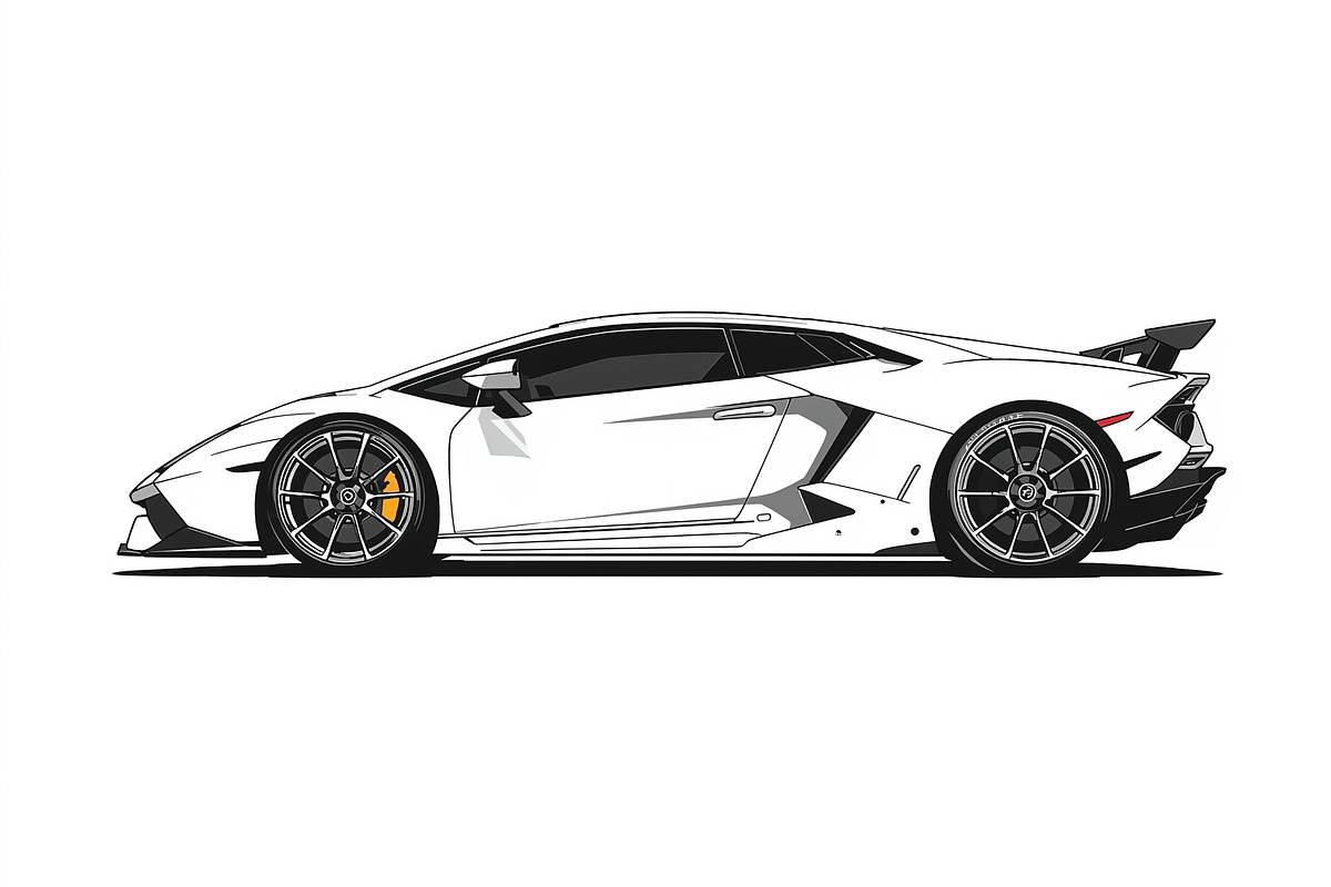 Fast Car Bundle, an Illustration by balal (Photo 4 of 9)