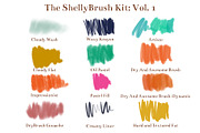 The ShellyBrush Kit Bundle Vol 1+2, a Brush Add-On by Shelly Laslo Illustration (Thumbnail 7 of 10)