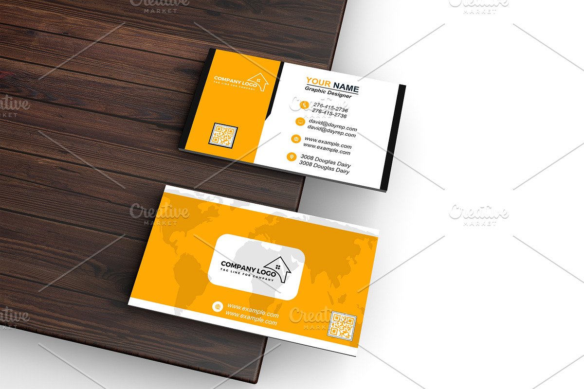 Business Card Template in psd preview 5